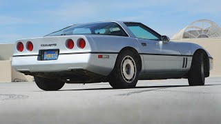 1984 chevrolet corvette c4 walk around and test drive [upl. by Eatnom]