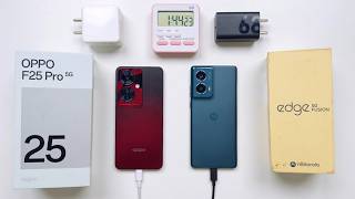 Oppo F25 Pro 5G vs Motorola Edge 50 Fusion Charging Test [upl. by Arndt]