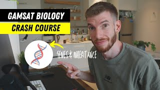 GAMSAT Biology Crash Course 1  Genes amp Inheritance Patterns  Section 3 For NSBs [upl. by Barclay]