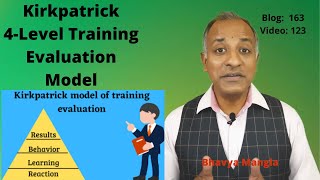 Kirkpatrick’s Fourlevel Training Evaluation Model  IATF  Bhavya Mangla  English [upl. by Forster]