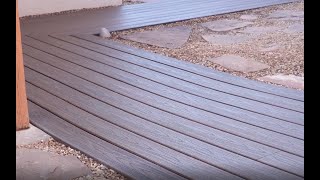 How to Install a Composite Decking Boardwalk in Your Backyard [upl. by Itsirk328]