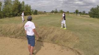 UK Footgolf International Open 2016  Andrew Duffy [upl. by Irrahs]