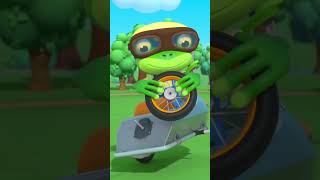 Miles the Motorcycle  Geckos Garage  Trucks For Children  Cartoons For Kids  shorts [upl. by Warwick]