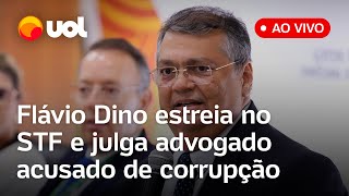 🔴 Flávio Dino estreia no STF Primeira Turma julga advogado por corrupção e lavagem de dinheiro [upl. by Greiner403]