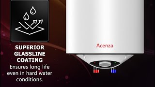 Crompton acenza geyser unboxing waterheater acenza crompton cromptonwaterheater cromptongeyser [upl. by Eednak]