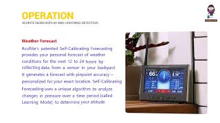 Setup of AcuRite 06058 5in1 HighDefinition Display with Lightning Detection [upl. by Noryv]