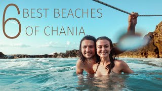 CHANIA’S MOST BEAUTIFUL BEACHES  6 MUST SEE BEACHES OF CRETE GREECE [upl. by Bik]