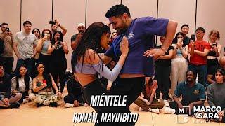 Román Mayinbito  Miéntele Bachata  MARCO Y SARA BAILANDO EN TORONTO SALSA Y BACHATA FEST 2024 [upl. by Lonny]