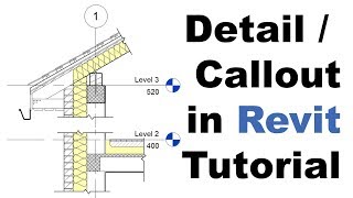 Detail  Callout in Revit Tutorial [upl. by Eelrebmyk752]