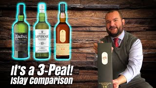 Lagavulin 16 vs Laphroaig 10 vs Ardbeg 10 Which is Best [upl. by Elwee657]