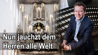 GL 144  Nun jauchzt dem Herren alle Welt [upl. by Drarehs]