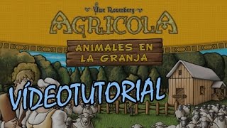 Agrícola Animales En La Granja  Juego de mesa  Reseñaaprende a jugar [upl. by Haiasi]