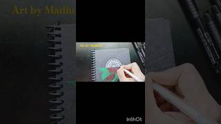 Mandala therapy Part1 art shorts artshortsfeed cute mandala [upl. by Koy]