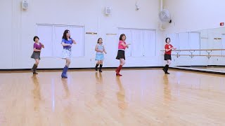 Fiesta Forever  Line Dance Dance amp Teach [upl. by Nomrac]