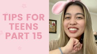 Tips for Teens 15  FaceTory [upl. by Sirehc980]