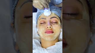 Akanksha Puri GETS GLOWING Skin with Cara Clinics Oxyfuse Hydrafacial Treatment [upl. by Allwein473]