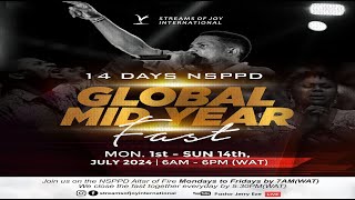 GLOBAL MIDYEAR FASTING amp PRAYERS  DAY 9  OPERATION REVERSE EVERY NEGATIVE JOURNEY  9TH JULY [upl. by Scoville]