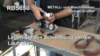 Rohrschleifer RBS650 Pipe Polisher Sander Grinder [upl. by Hsaniva]