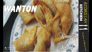 Wantons  Special Recipe  RAMAZAN SPECIAL  BISMILLAH KITCHEN  THEQUEENOFMAKINGFOOD [upl. by Sophronia]