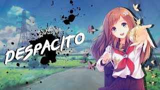 Nightcore  Despacito  Lyrics [upl. by Nairde130]