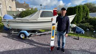 1 Orkney Strikeliner 16 We bought a 5 metre Orkney fishing boat and prepare to tow it home [upl. by Brade]