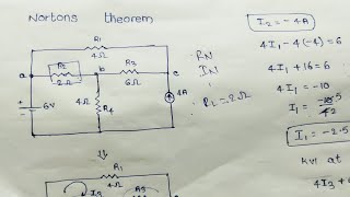 Nortons theorem problems in telugu [upl. by Cleopatre502]