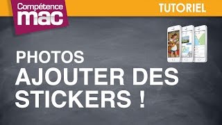 02 • Ajouter des stickers sur vos photos • iPhone astuce vidéo [upl. by Redle151]