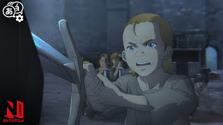 Vesemir Teaches a Lesson  The Witcher Nightmare of the Wolf  Clip  Netflix Anime [upl. by Ativla596]