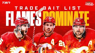 Flames dominate top of TSN’s first Trade Bait List  7Eleven Thats Hockey [upl. by Wieren]