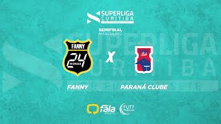 M FANNY 24h x PARANÁ CLUBE  SUPERLIGA CURITIBA DE FUTEBOL 7  SEMIFINAL [upl. by Bernelle652]