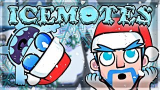 NEW EXCLUSIVE Ice WIzard amp Ice Spirit Emotes Clash Royale 🍊 [upl. by Acilejna779]