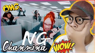 ちゃんみな CHANMINA  NG Official Music Video Reaction [upl. by Asalocin]