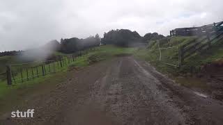 Taranakis 40k gravel road in the middle of nowhere [upl. by Calesta]