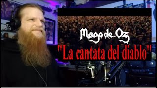 MAGO DE OZ  La cantata del diablo Live REACTION [upl. by Eizle367]