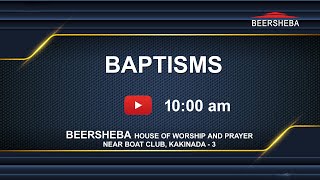 BAPTISMS  BEERSHEBA​​​​​ KAKINADA  09122023 [upl. by Novyert]