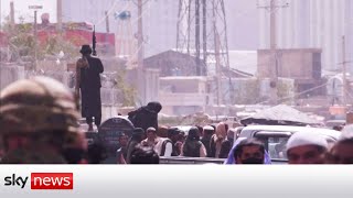 Taliban violently disperse protest in Jalalabad [upl. by Brittain641]