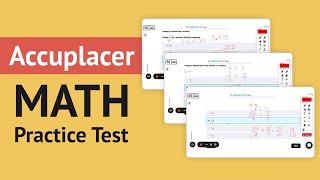 Accuplacer MATH Practice Test  Accuplacer Math Test with Answers and Explanations [upl. by Eniamsaj]