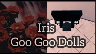 Iris  Goo Goo Dolls  Roblox Piano cover sheets [upl. by Ettenowtna]