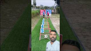 Balloon popping challenge game with football  shorts games football sports juggling [upl. by Oilalue804]