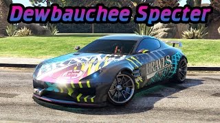 GTA Online Обзор нового спорткара Dewbauchee Specter 137 [upl. by Prissie]