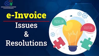 Want to Resolve eInvoice common Issues amp Queries Watch Video [upl. by Vernor]