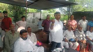 Satish Sharma addressed a public meeting in Nai vasti of Chhamb constituency [upl. by Aicemed]