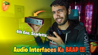 Focusrite Scarlett 4th Generation Audio Interfaces  Solo 2i2 4i4  Hindi [upl. by Attennaj]