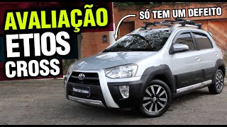 Avaliação Etios Cross 2015  Concorrente do CrossFox vale a pena [upl. by Assirahc]