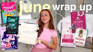 june reading wrap up 🎂🌷📖 5 stars new releases rereads amp disappointments [upl. by Niryt]