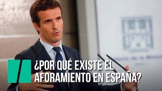 ¿Qué son los aforados ¿Por qué existe esta figura en España [upl. by Laux]