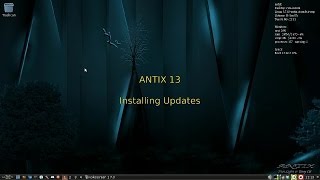 Antix 13  How to Install Updates [upl. by Akitan]