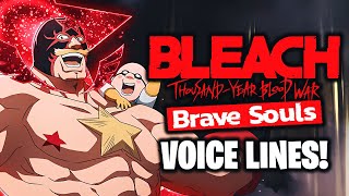 ThousandYear Blood War Scheinen Voice Lines Translated Bleach Brave Souls [upl. by Sidoon]