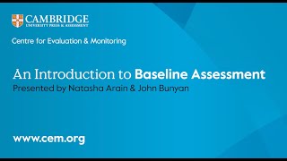 An Introduction to Baseline Assessment [upl. by Ilagam]