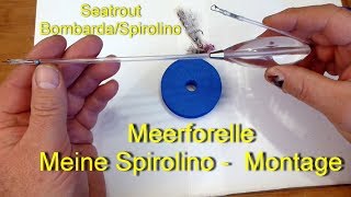 Meerforelle Meine Spirolino  Montage [upl. by Naelcm]